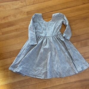 Stylish Tan Kids Casual Dress